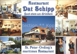 Delcampe - St Peter-Ording Restaurant Dat Schipp Hotel Seeburg - St. Peter-Ording