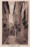 Delcampe - 34 POUSSAN RUE LAZARE CARNOT ENTREE DU VIEUX CHATEAU DES SEI - Andere & Zonder Classificatie