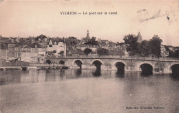 Delcampe - 18 VIERZON LE PONT SUR LE CANAL - Vierzon