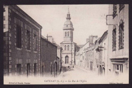 Delcampe - SAVENAY Rue De L’église Animée 1915 (TTB état écrite) Mi 1139 - Savenay