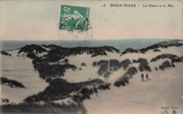 Delcampe - 62 BERCK LES DUNES ET LA MER - Berck