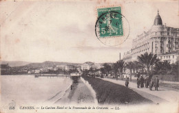 Delcampe - 6 CANNES LE CARLTON HOTEL ET LA PROMENADE DE LA CROISETTE - Cannes