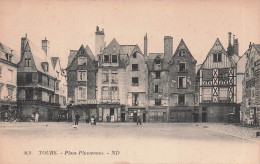 Delcampe - 37 TOURS PLACE PLUMEREAU - Tours