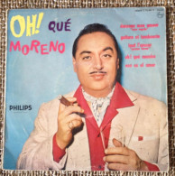 Delcampe - Dario Moreno - 33 T 25 Cm Oh ! Qué Moreno (1959) - Autres & Non Classés