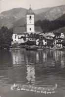 Delcampe - Österreich St Wolfgang Pfarrkirche Weisses Rössl Oblitert Real Photo #SBW237 - St. Wolfgang