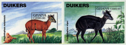 Delcampe - 70149 MNH GHANA 1994 ANTILOPES - Ghana (1957-...)
