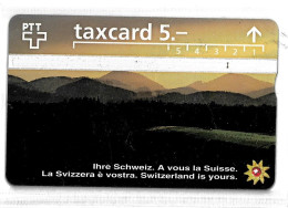 Delcampe - Taxcard 5 - PTT - A Voir - 6& - Schweiz