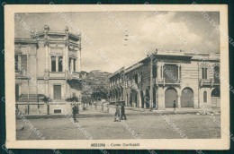 Delcampe - Messina Città Corso Garibaldi Cartolina MX0722 - Messina