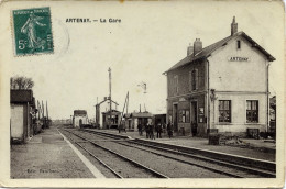 Delcampe - ARTENAY - La Gare - Artenay