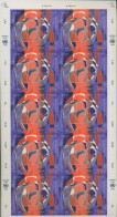 Delcampe - UNO Genf 1993 Weltfriedenstag 235/38 ZD-Bogen Postfrisch (XXL13930) - Blocs-feuillets