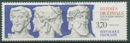 Delcampe - Frankreich 1988 Tourismus Hermes-Staue Fréjus 2673 Gestempelt - Used Stamps