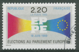 Delcampe - Frankreich 1989 Europäisches Parlament 2706 Gestempelt - Used Stamps