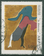 Delcampe - Frankreich 1986 Zeitgenössische Kunst Gemälde Hans Arp 2580 Gestempelt - Used Stamps