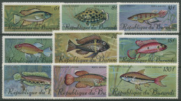 Delcampe - Burundi 1967 Fische Salmler Buntbarsch Hechtling 359/67 Postfrisch - Ungebraucht