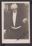 Delcampe - Ansichtskarte Original Autogramm Hermann ?? Musik Dirigent ? - Other & Unclassified