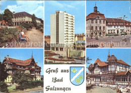 Delcampe - Bad Salzungen Kurhaus Kindersanatorium Charlottenhall Gradierwerk Hochhaus Am Le - Bad Salzungen