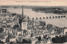 Delcampe - 49 SAUMUR LA VUE GENERALE ET LA LOIRE COTE EST - Saumur