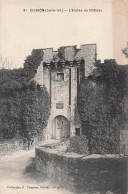 Delcampe - 44 CLISSON L ENTREE DU CHATEAU - Clisson