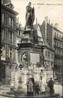 Delcampe - Rouen CPA Statue De La Pucelle (Jeanne D'arc) - Rouen