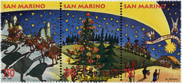 Delcampe - 6013 MNH SAN MARINO 1995 NAVIDAD - Hunde
