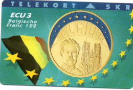 Delcampe - DENMARK - MAGNETIC - ECU SERIES - COIN - BELGISCHE FRANC - Dänemark