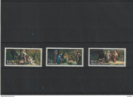 Delcampe - MALTE 1977 NOËL Yvert 554-556, Michel 559-561 NEUF** MNH Cote 2 Euros - Malte