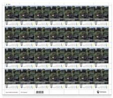 Delcampe - Ukraine 2026 Armed Forces 128th Separate Mountain Assault Transcarpathian Brigade Sheetlet MNH - Ucrania