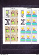 Delcampe - MALTE 1986 EUROPA 2 FEUILLES DE 10 Yvert 727-728, Michel 746-747 KB NEUF** MNH Cote Yv 65 Euros - Malta
