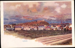 Delcampe - Artiste CPA Konallik, F., Ljubljana Laibach Slowenien, Panorama Vom Ort - Slovenië