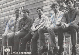Delcampe - The Speeders German Beat Pop Group Fan Club CBS Records Hand Signed Photo - Altri & Non Classificati