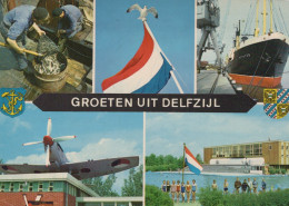 Delcampe - Nederland Delfzijl Groningen Haven Transport Recreatie Gefrankeerd #SCF099 - Delfzijl