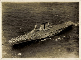 Delcampe - Photo Amerikanisches Kriegsschiff, Flugzeugmutterschiff - Sonstige & Ohne Zuordnung