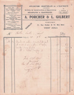 Delcampe - 03 VICHY Mecanique PORCHER GILBERT 1900 Electricite - 1900 – 1949