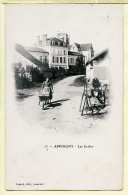 Delcampe - 21807 /  ️ APPOIGNY 89-Yonne Rue Les ECOLES Femme à Brouette 1905 à BROSSIER 113em Ligne Blois Loir Cher- TOULOT 13 - Appoigny