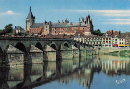 Delcampe - 45 GIEN LE PONT ET SON REFLET DANS LA LOIRE - Gien