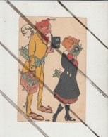 Delcampe - Carte Publicitaire - Pièce " Claudine à Paris "  Tournées J. Prévost - Attraction : " Les Sisters Barklett's " Girls - - Pubblicitari