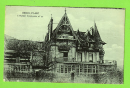 Delcampe - BERCK-PLAGE - L'HOPITAL TEMPORAIRE - Berck