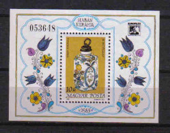 Delcampe - Hungary 1985 Europhilex Y.T. BF 183 ** - Blocks & Kleinbögen
