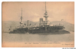 Delcampe - CAR-ACYP18-1058-BATEAUX - Le Masséna - Cuirassé D'escadre à Tourelles - Dampfer
