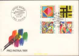 Delcampe - 369000 MNH SUIZA 1991 PRO PATRIA. 700 AÑOS DE ARTE Y CULTURA - Neufs