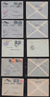 Delcampe - Colombia 1932-39 Airmail 5 Cover To LEIPZIG Germany - Colombie