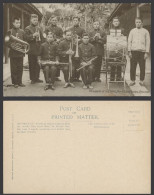Delcampe - China Old Postcard Music Band Members Chinese Boys Blind School FOOCHOW Trumpet - China