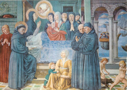 Delcampe - CPM S Gimignano Chiesa S Agostino Mort De Ste Monique (Bs Gozzoli 1465) - Siena