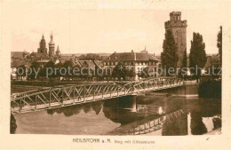 Delcampe - Heilbronn Neckar Steg Goetzenturm - Heilbronn