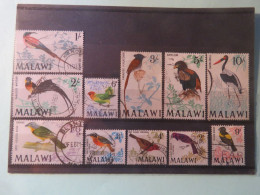 Delcampe - MALAWI, LOT OBLITERE OISEAUX - Malawi (1964-...)