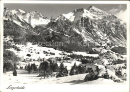 Delcampe - Lenzerheide Albula Gesamtansicht Mit Alpen Wintersportplatz - Sonstige & Ohne Zuordnung