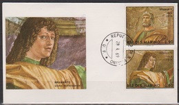 Delcampe - San Marino 1969 FDC Mi-Nr.927 - 928 Gemälde Von Donato Bramante ( D 743 ) - FDC