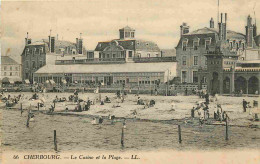 Delcampe - Carte Postale Ancienne - 50 - Cherbourg - Le Casino Et La Plage - Animée - CPA - Oblitération - Voir Scans Recto-Verso - - Cherbourg