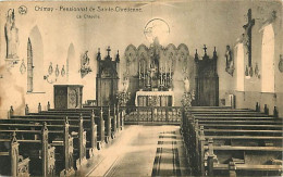Delcampe - Carte Postale Ancienne - Belgique - Chimay - Pensionnat De Sainte Chrétienne - Etat Léger Pli Visible - CPA - Voir Scans - Chimay