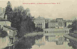 Delcampe - Carte Postale Ancienne - 55 - Verdun - La Meuse Canalisée Et Le Théatre - CPA - Voir Scans Recto-Verso - Poscard - Carta - Verdun